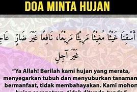 Doa Agar Hujan Deras Tanpa Petir