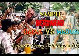 Perang Sampit Madura